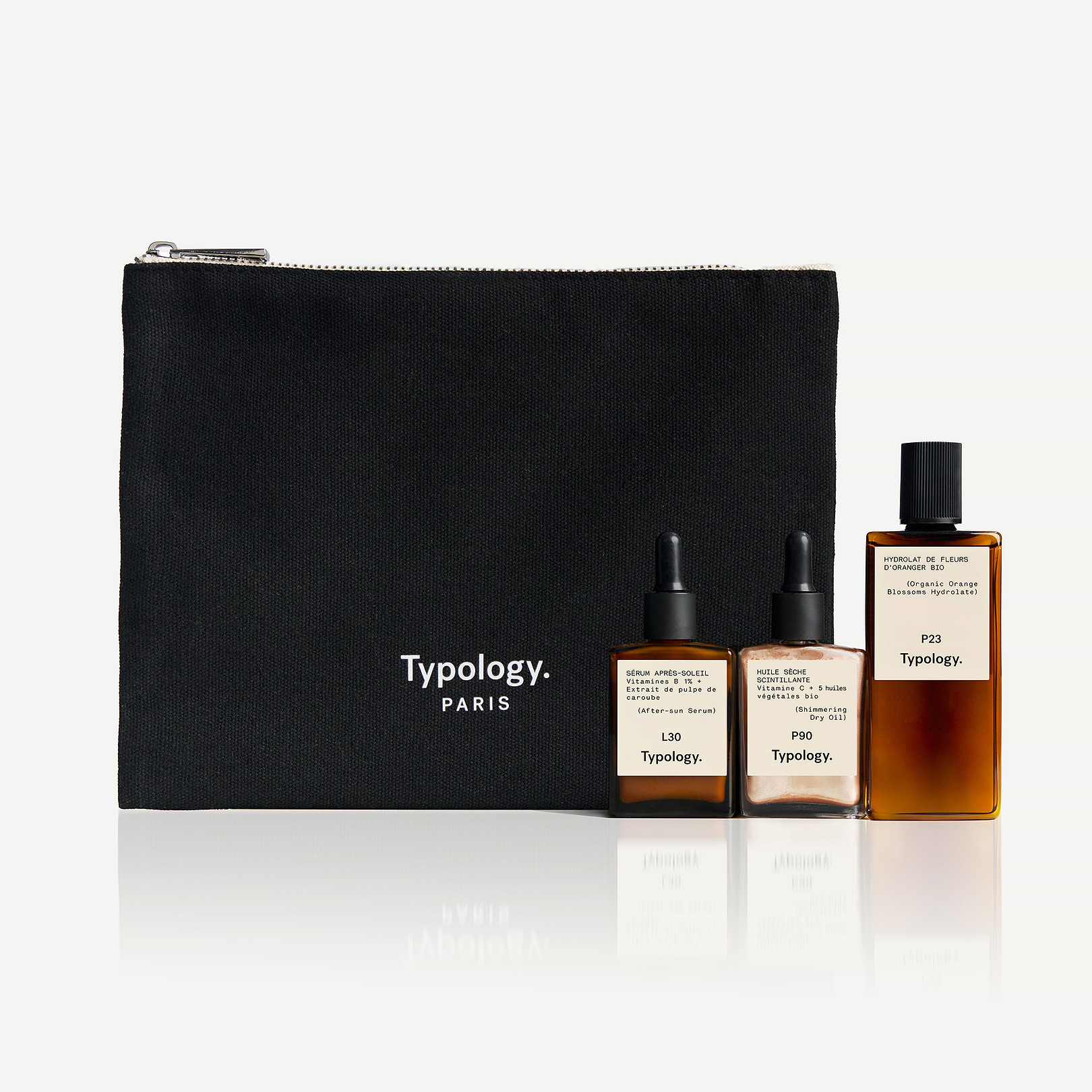 Kit Éclat & Réparation Après-Soleil — Typology