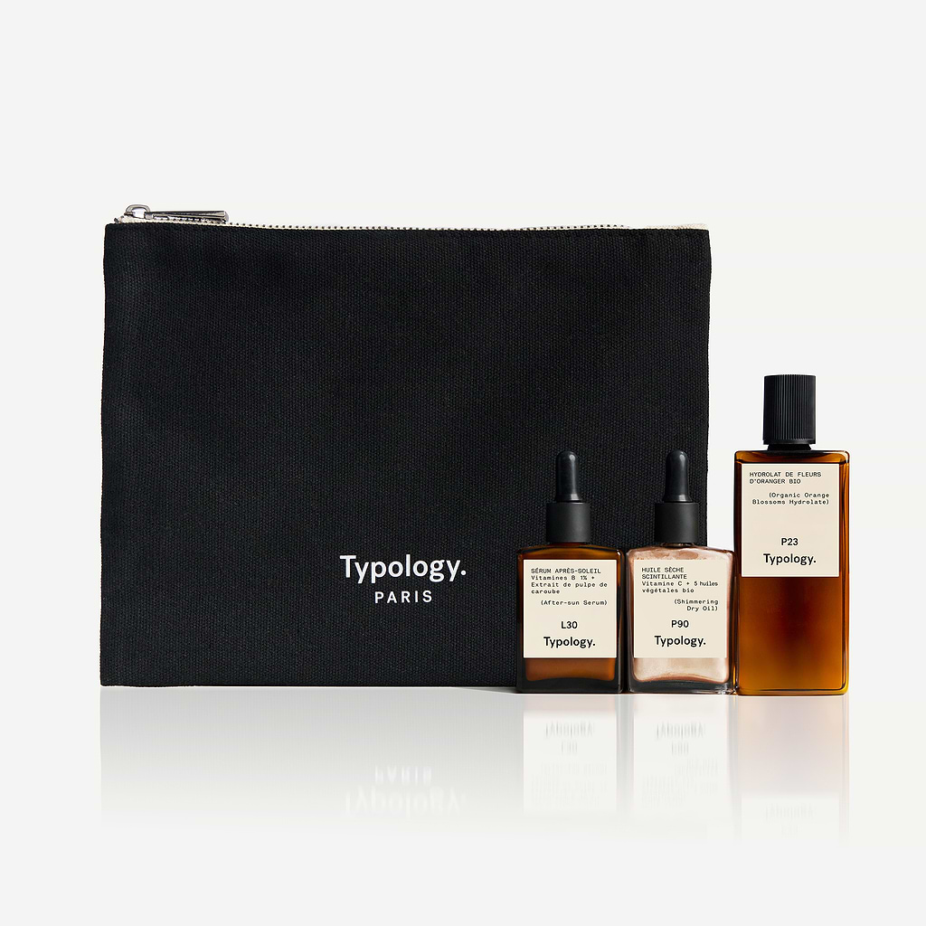 Kit Éclat & Réparation Après-Soleil — Typology