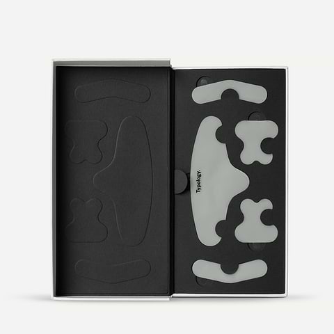Coffret Masque Ciblé Rides d'Expression + Patchs en silicone Complexe de peptides 7% + Fibrilline biomimétique — Typology