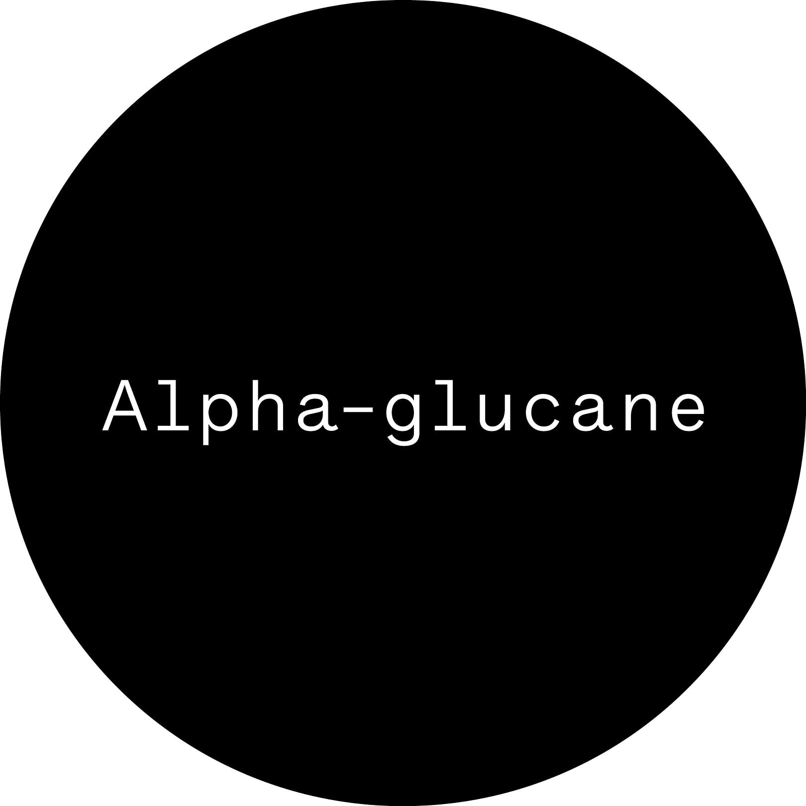 Alpha-glucane oligosaccharide.