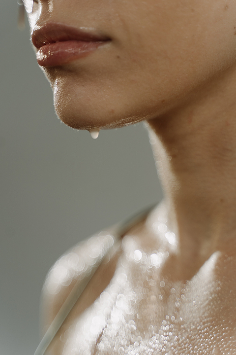 Effet eau thermale teint terne.
