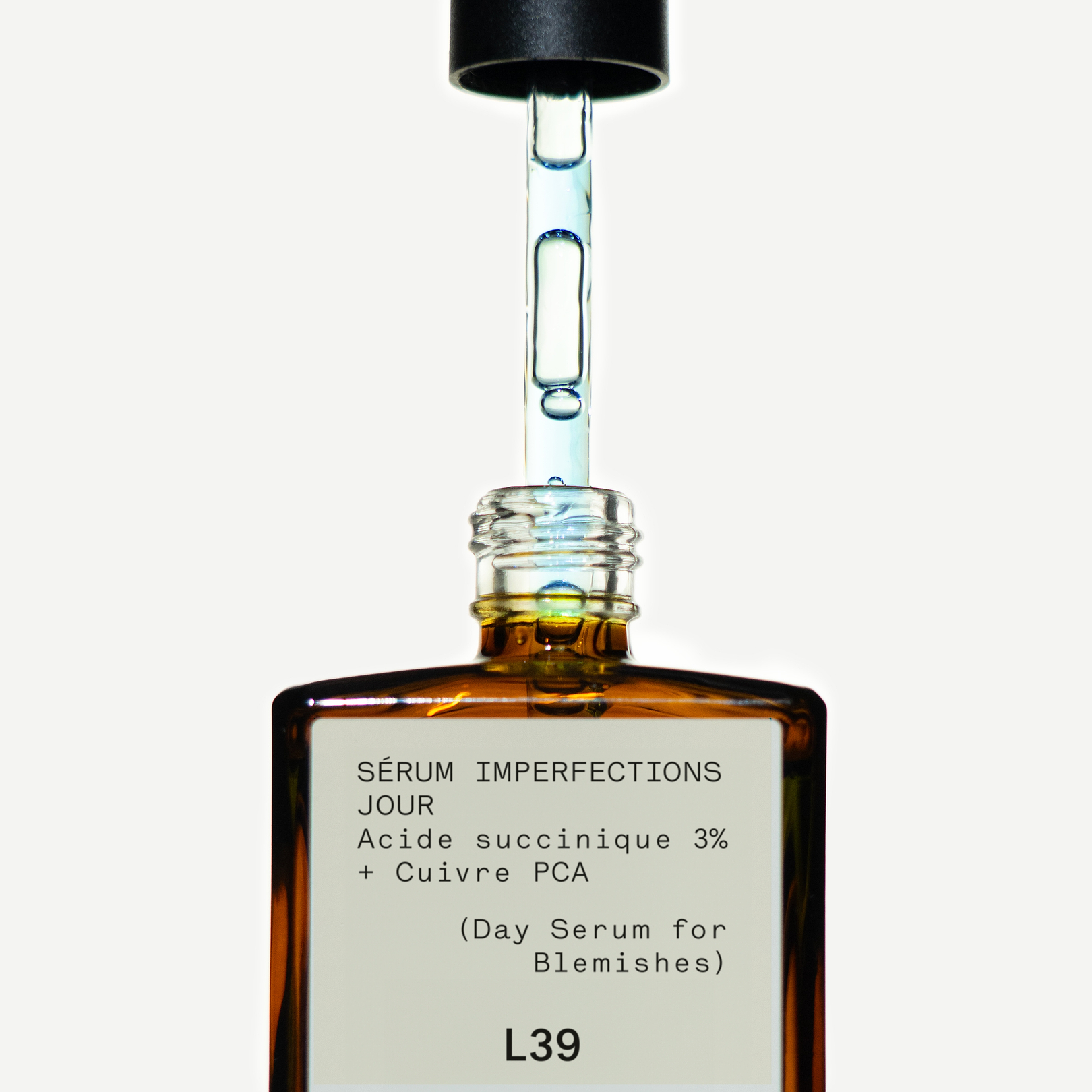 Sérum imperfections jour Acide succinique 3% + Cuivre PCA — Typology