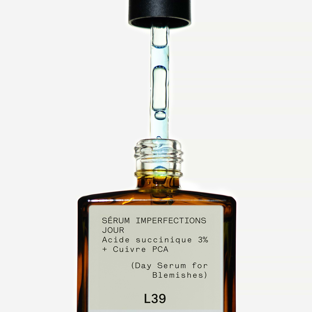 Sérum imperfections jour Acide succinique 3% + Cuivre PCA — Typology