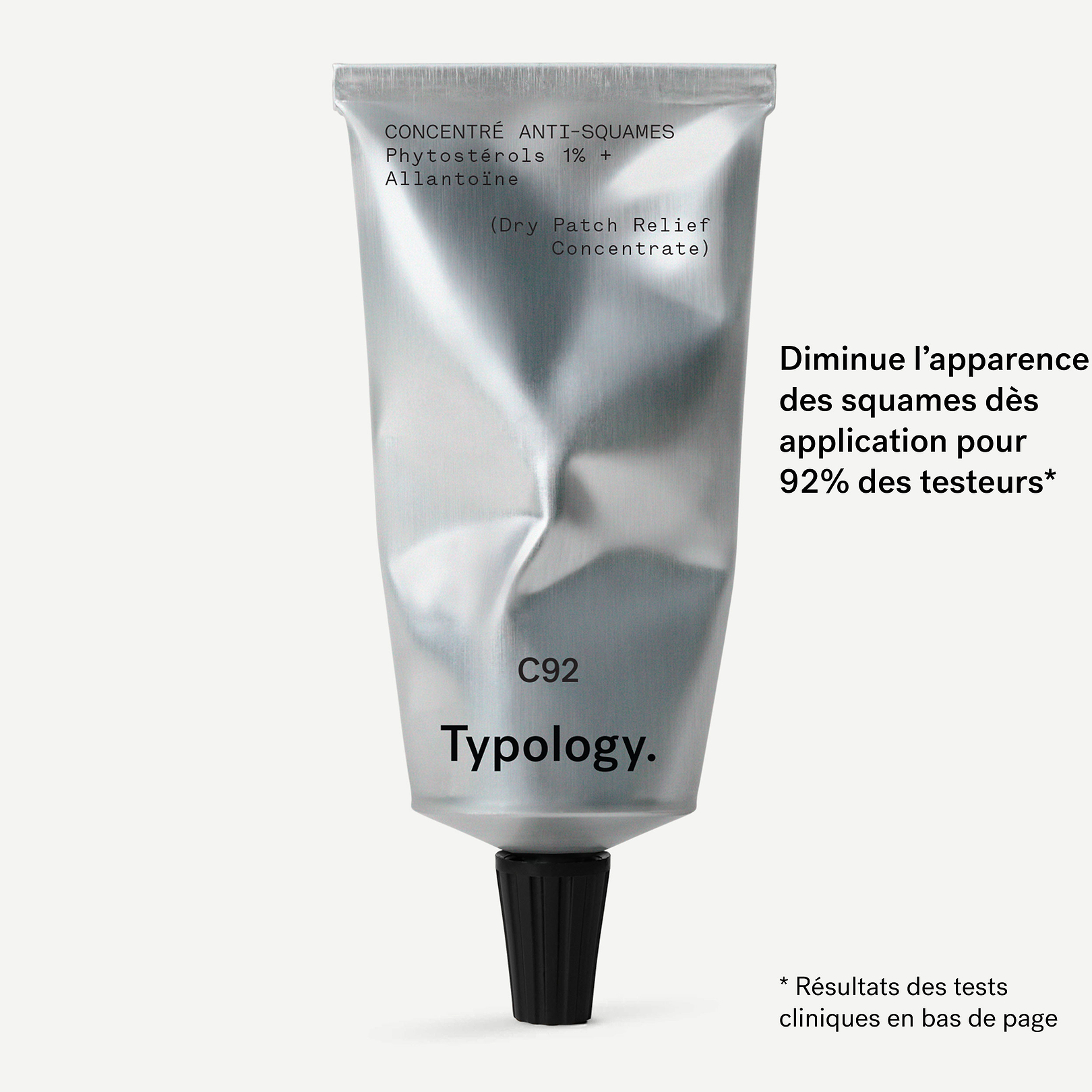 Crème Anti-Squames Phytostérols 1% + Allantoïne — Typology