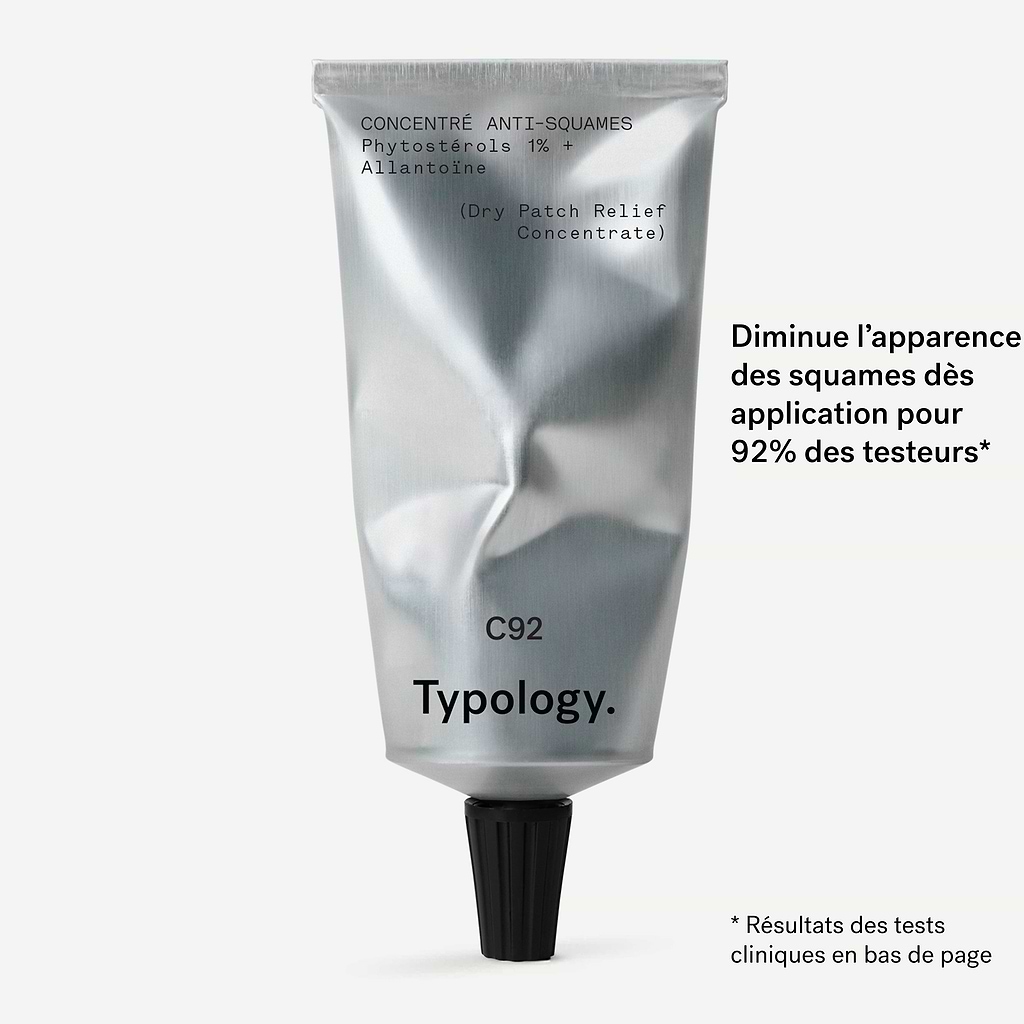 Crème Anti-Squames Phytostérols 1% + Allantoïne — Typology