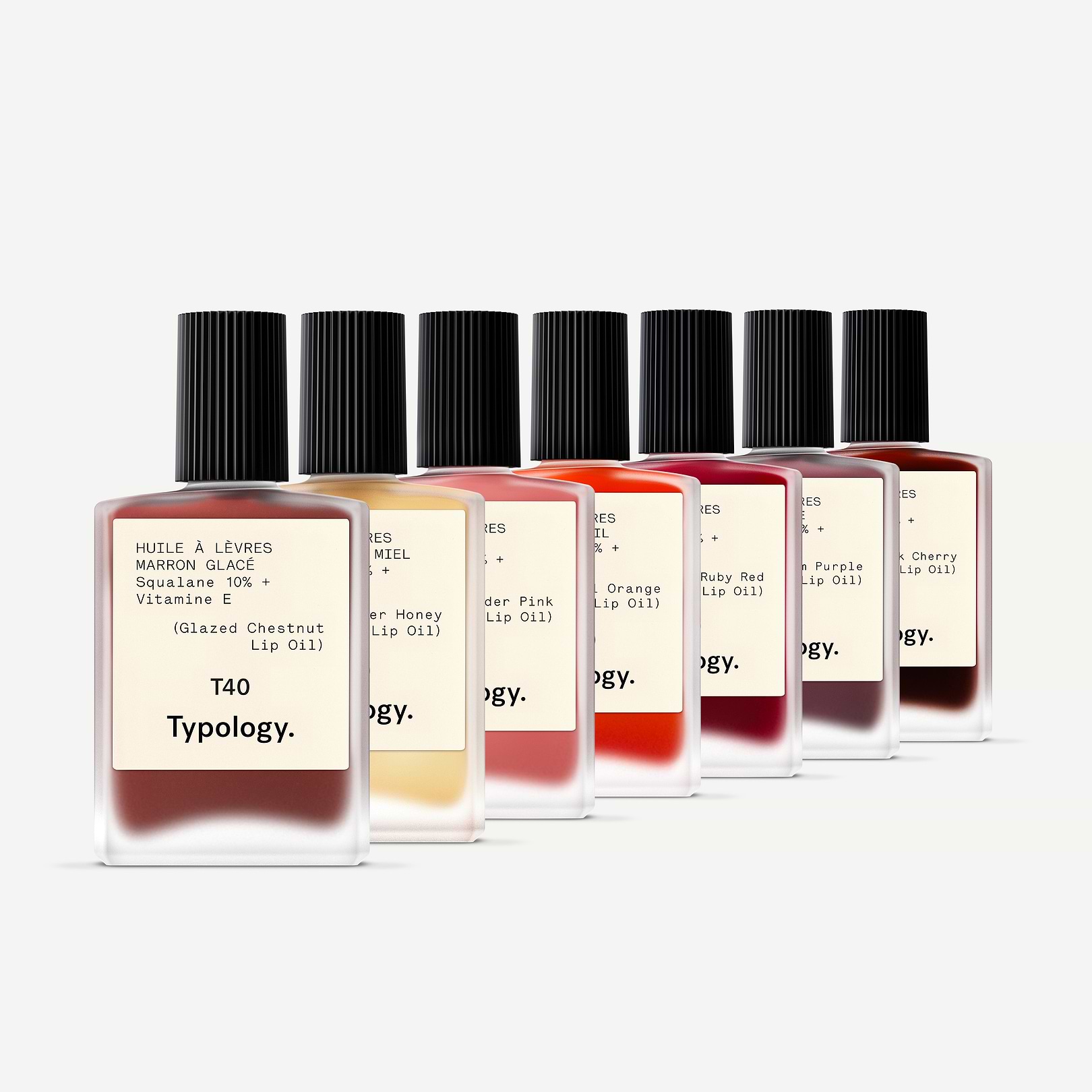 Huile à Lèvres Émolliente Squalane 10% + Vitamine E — Typology
