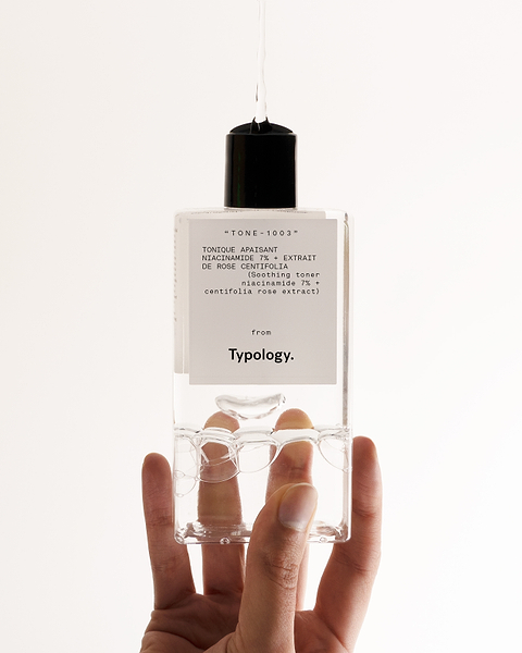 Lotion tonique peaux sensibles.