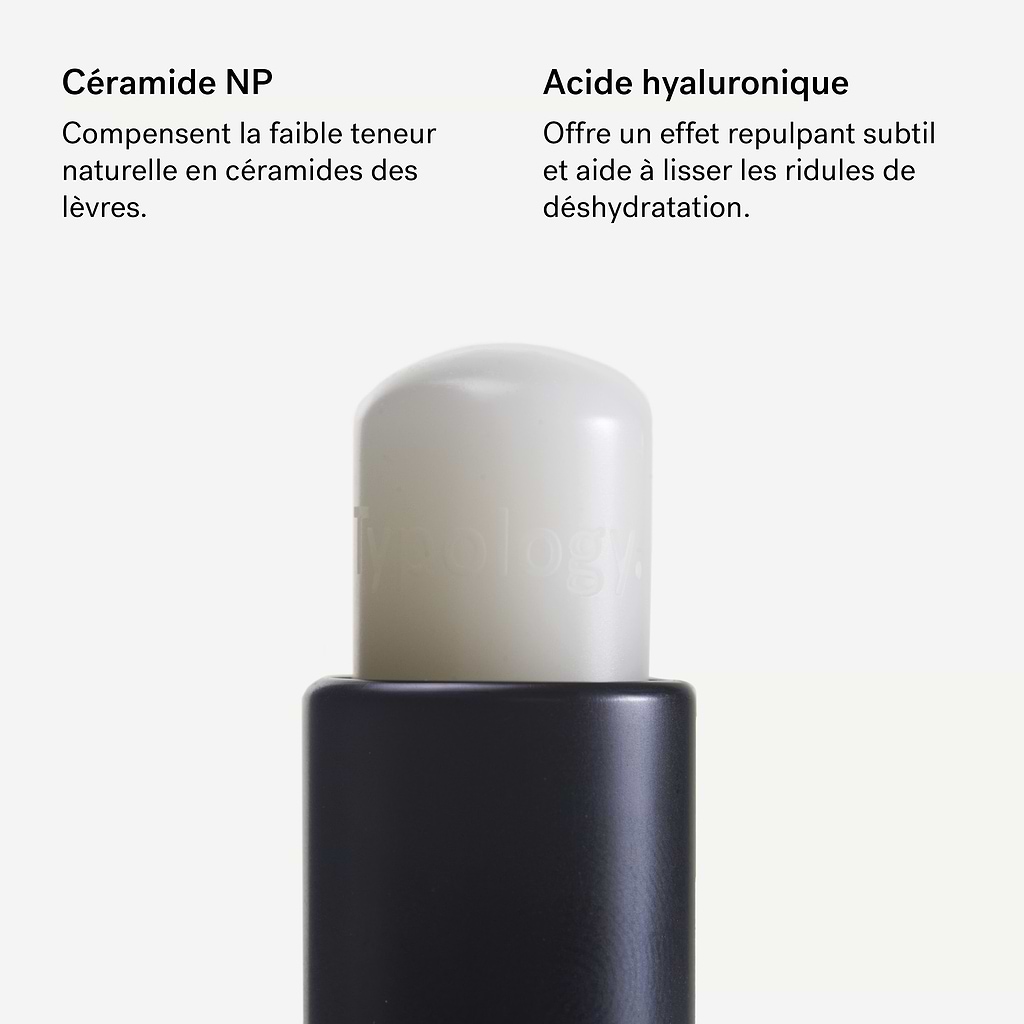 Recharge - Baume à lèvres relipidant Céramides + Acide hyaluronique — Typology