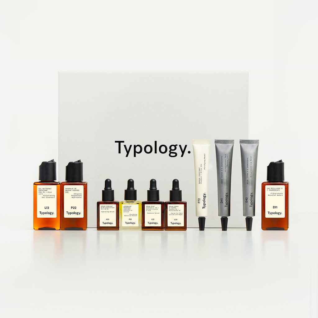 Coffret Découverte Soin Visage 10 tailles d'essai — Typology