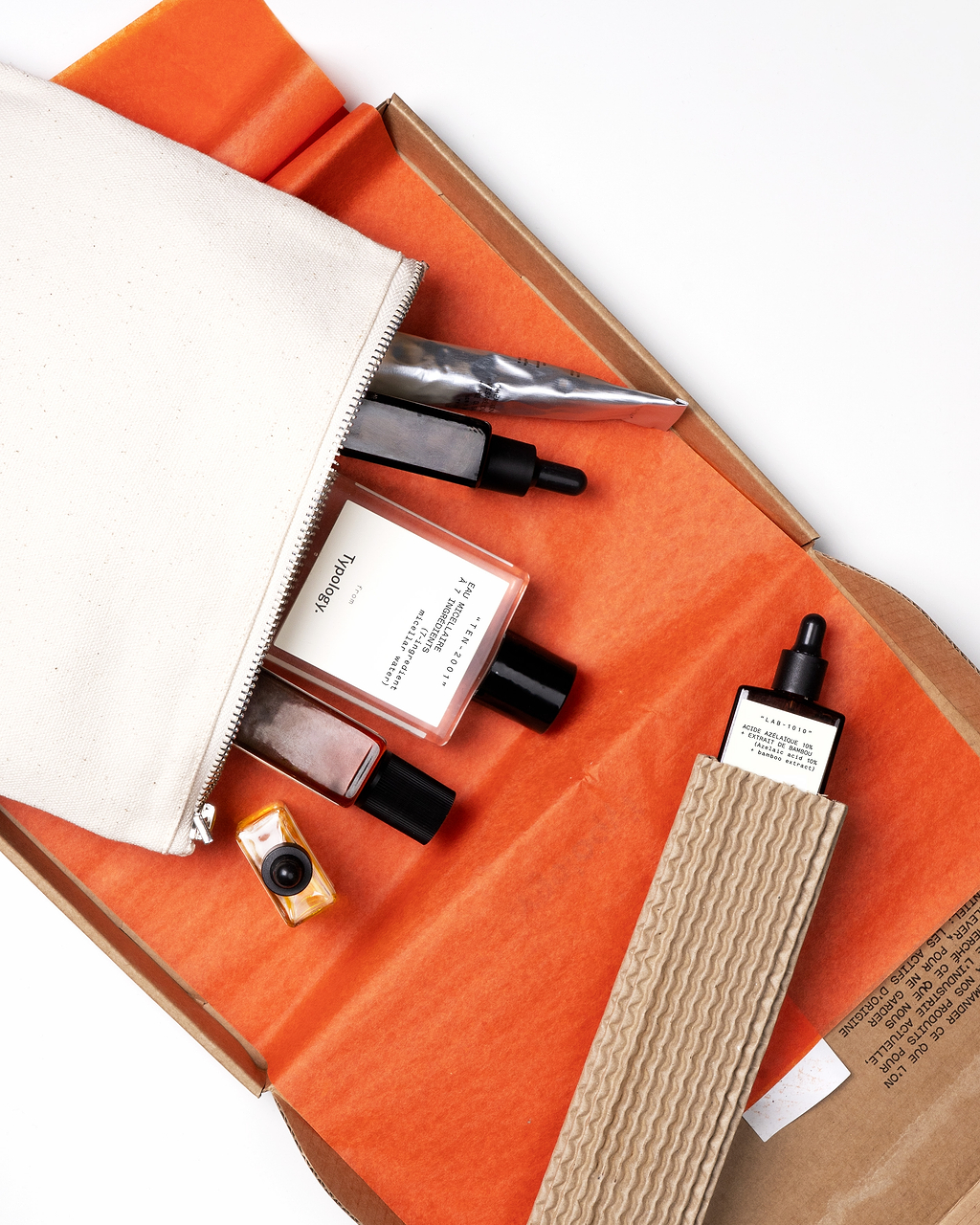 Routine de soins peau grasse.