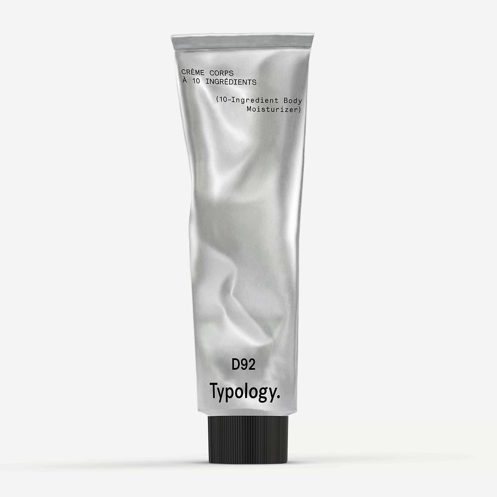 Crème Corps à 10 Ingrédients — Typology
