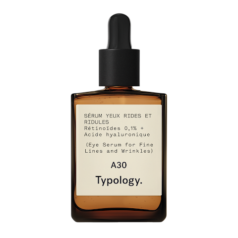 Sérum Yeux Rides et Ridules Rétinoïdes 0,1% + Acide hyaluronique — Typology