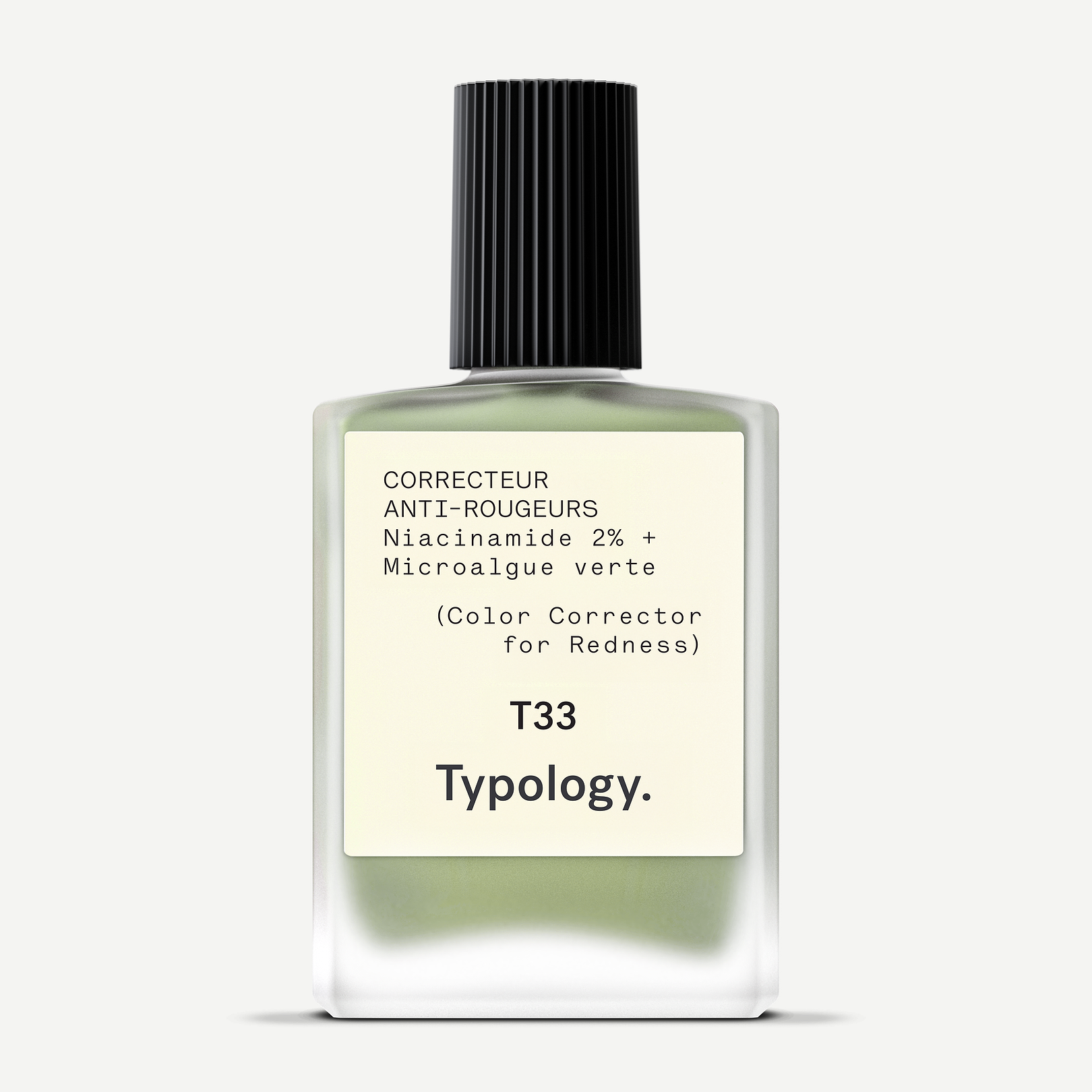 Correcteur Anti-Rougeurs Niacinamide 2% + Microalgue verte — Typology