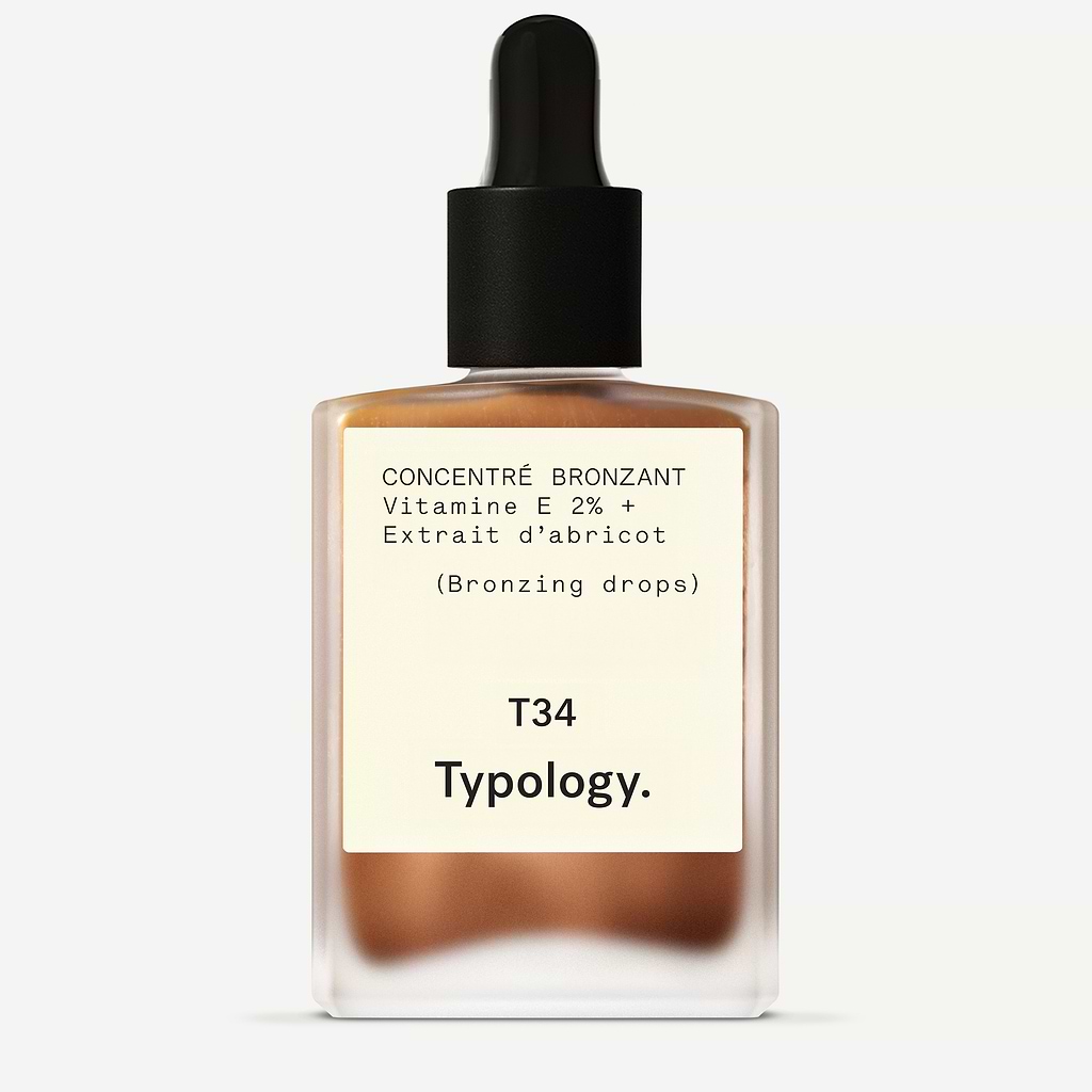 Concentré Bronzant Vitamine E 2% + Extrait d'abricot  — Typology