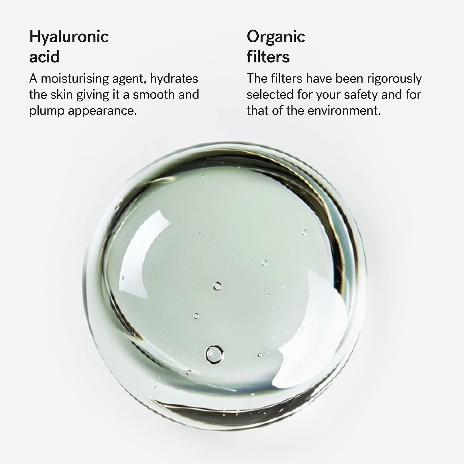 SPF 30 Face Sunscreen with Hyaluronic Acid — Typology