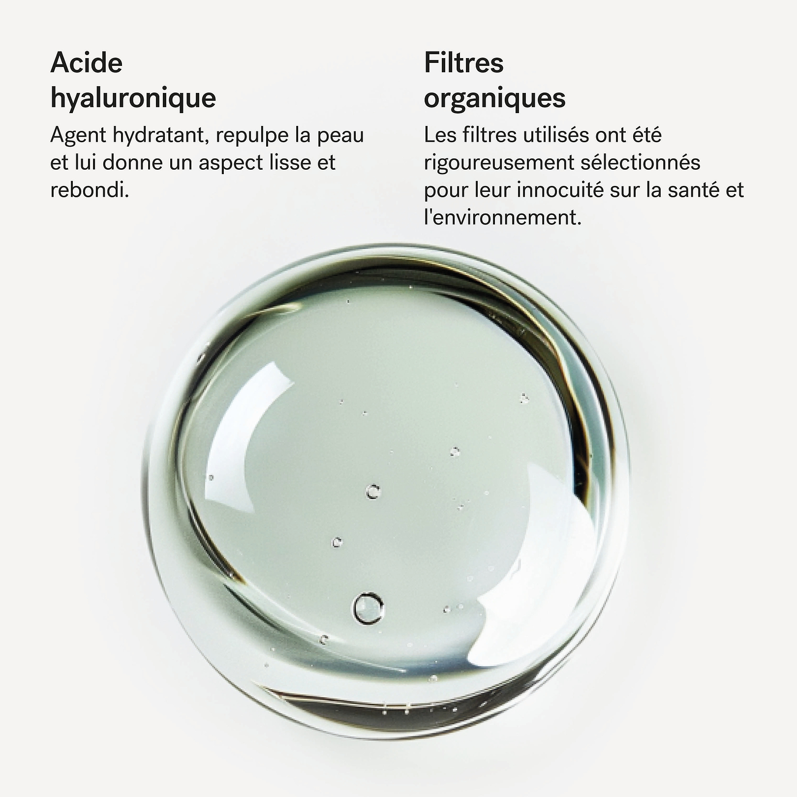 Crème solaire visage SPF 30 acide hyaluronique — Typology
