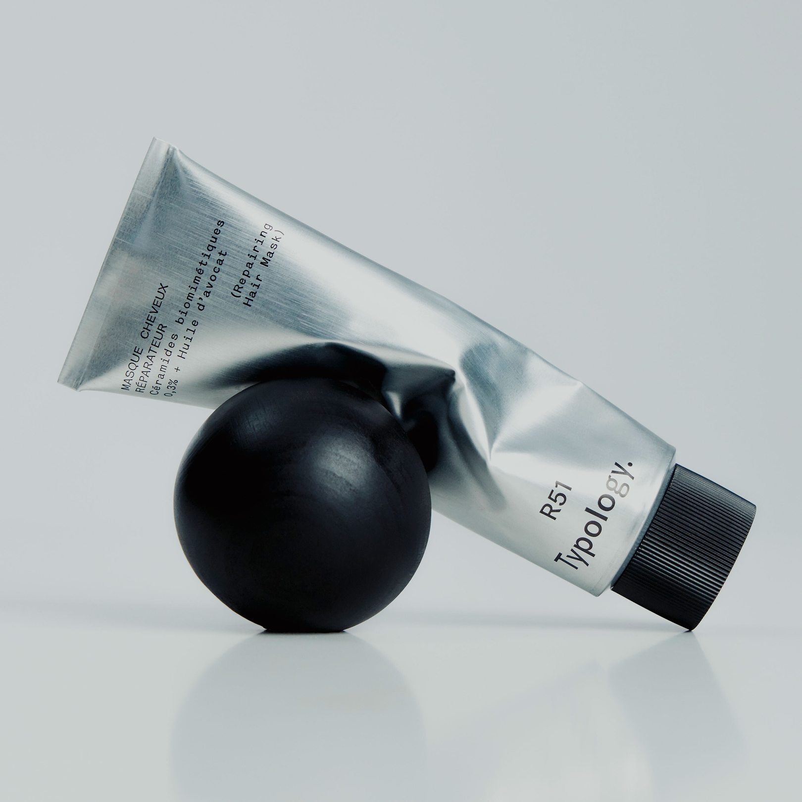 Masque Cheveux Réparateur Céramides biomimétiques 0,3% + Huile d'avocat — Typology