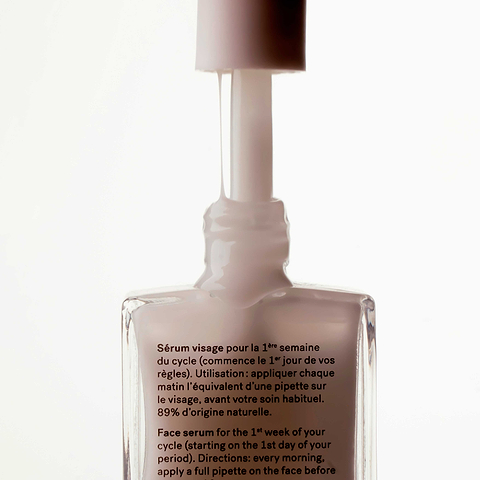 Actifs cosmétiques à utiliser pendant le cycle menstruel.