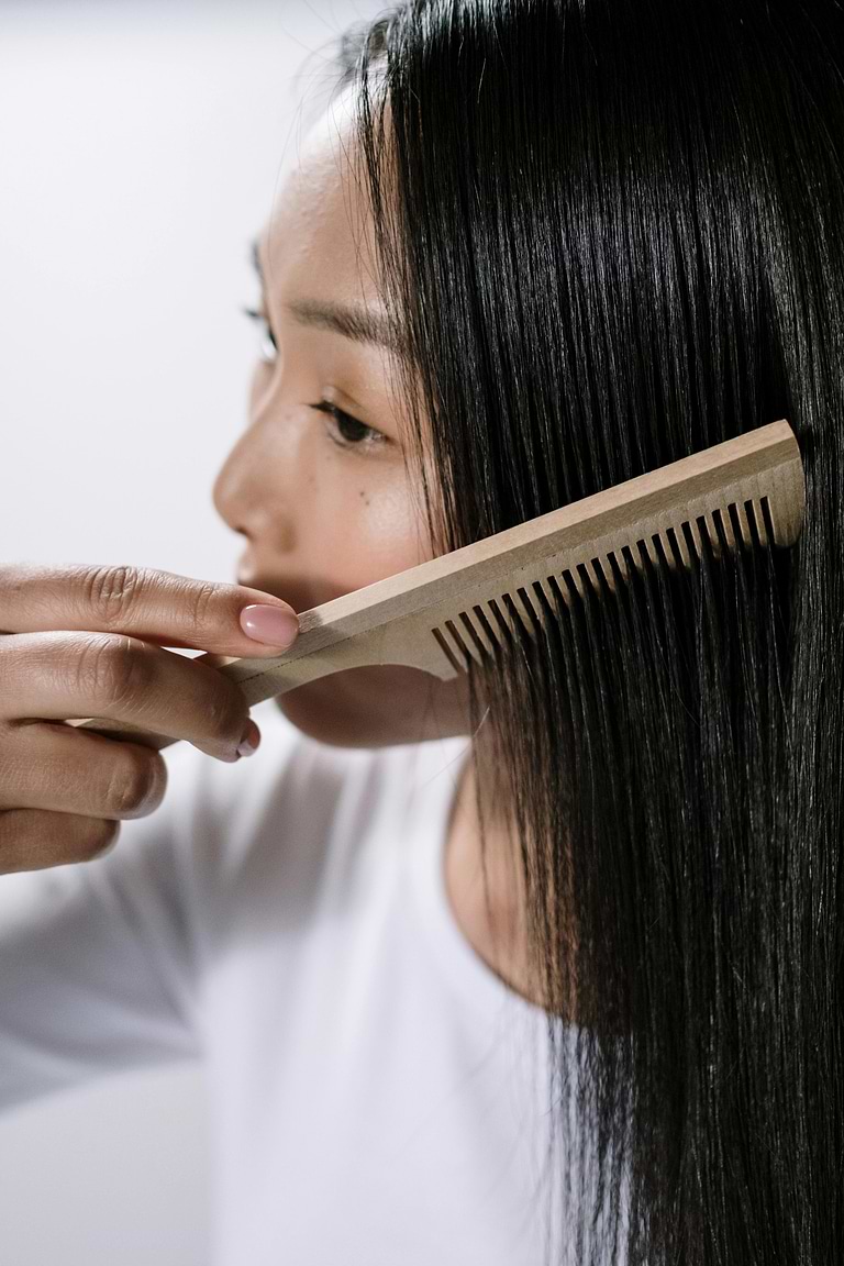 Mésothérapie contre chute de cheveux.