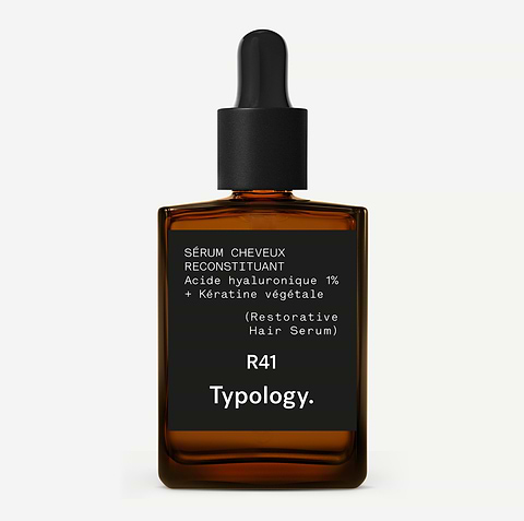 Sérum Cheveux Reconstituant  Acide hyaluronique 1% + Kératine végétale — Typology