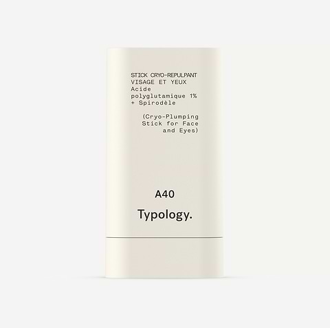 Stick cryo-repulpant visage et yeux Acide polyglutamique 1% + Spirodèle — Typology
