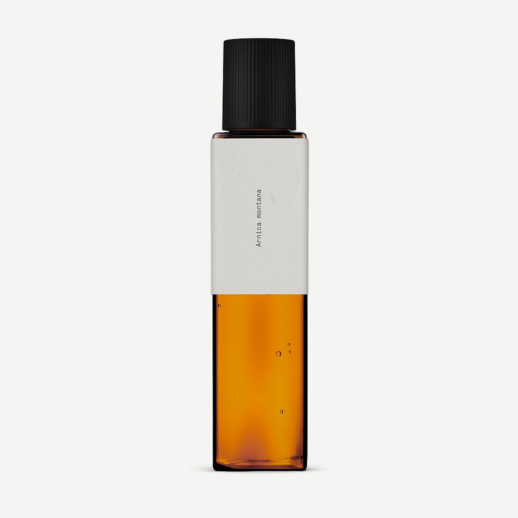 Macérât huileux d'arnica de 100ml tranche