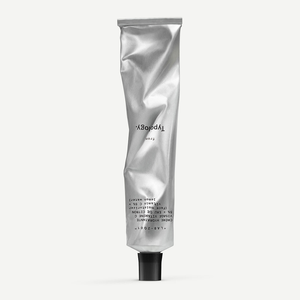 Creme visage à la vitamine C de face