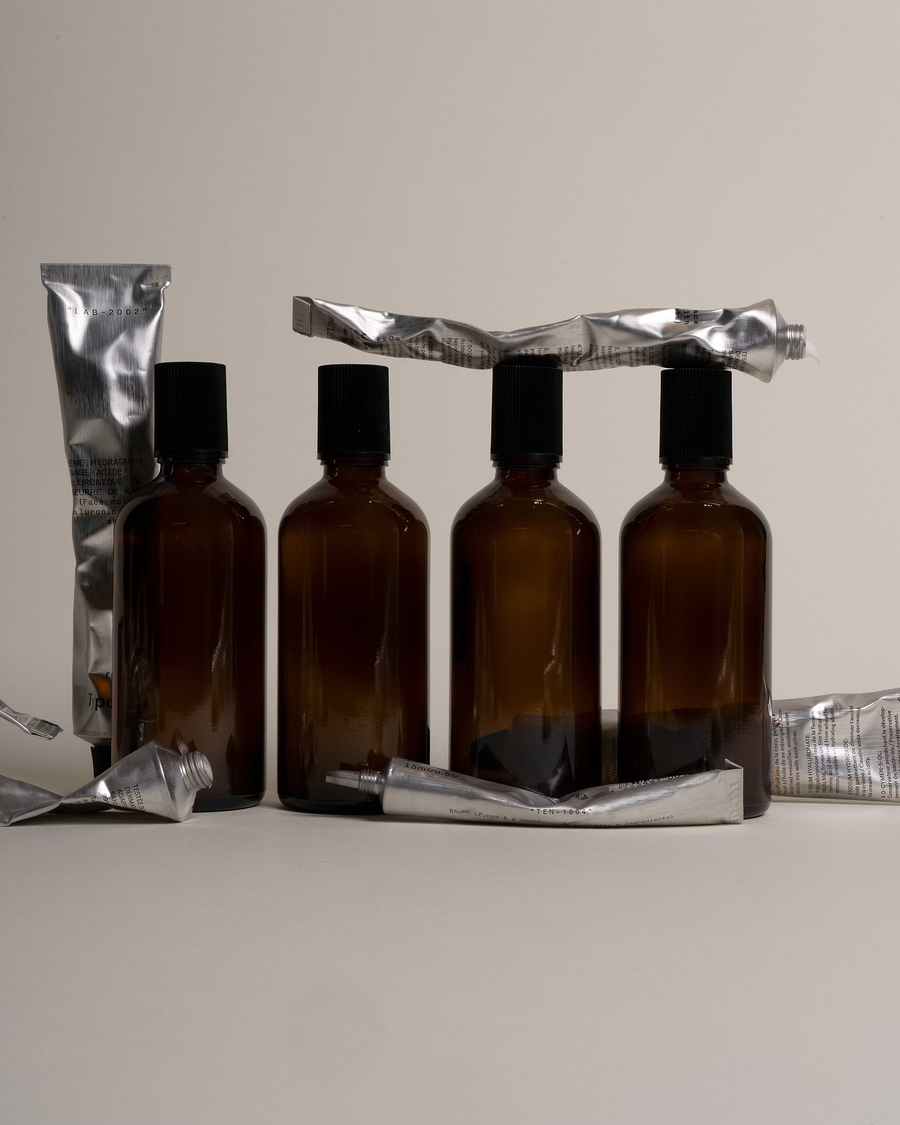Antioxydants BHA et BHT cosmétiques.