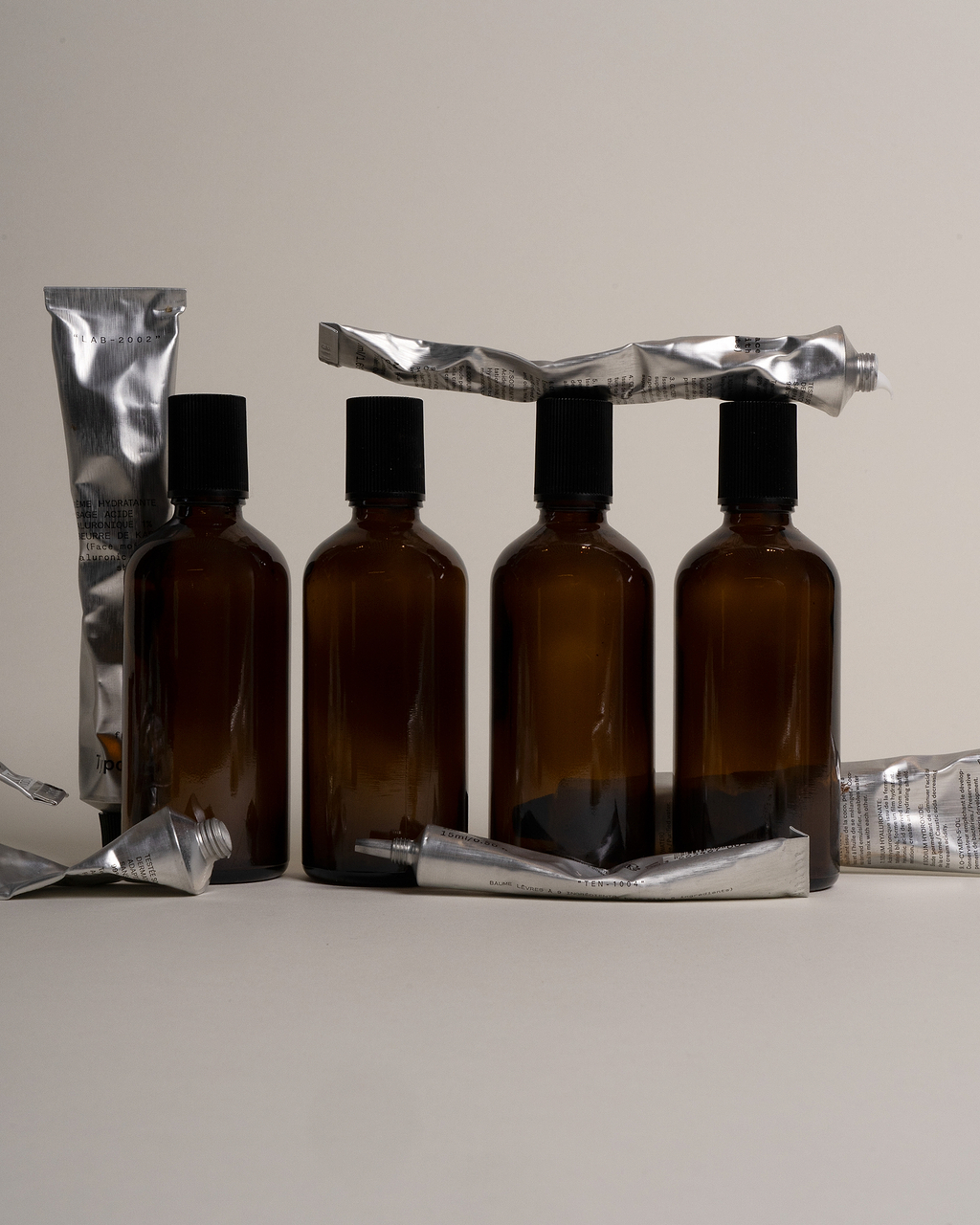 Antioxydants BHA et BHT cosmétiques.