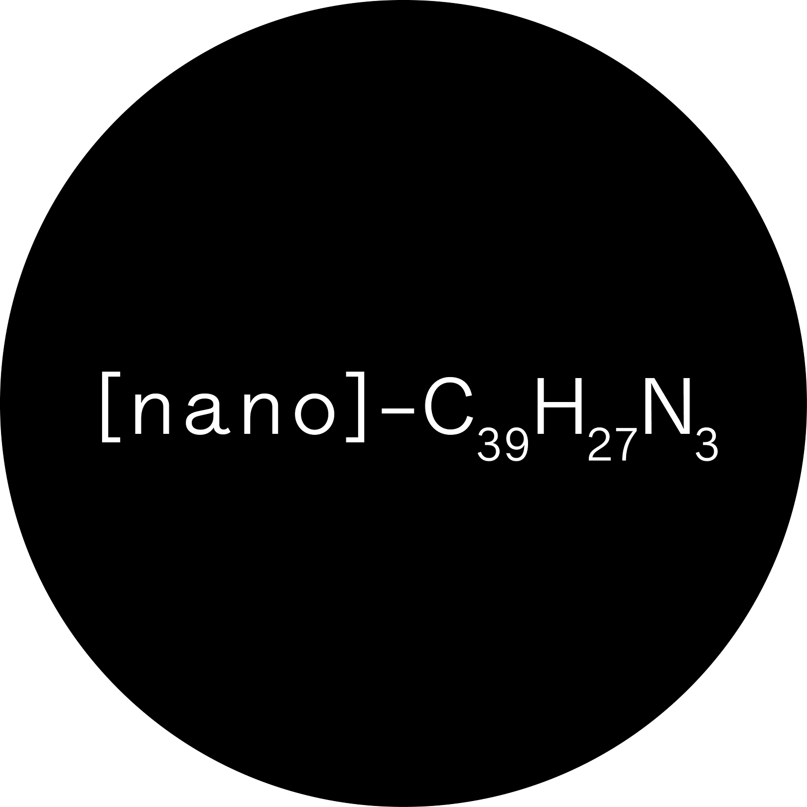 Nanoparticules de tris-biphényl triazine.