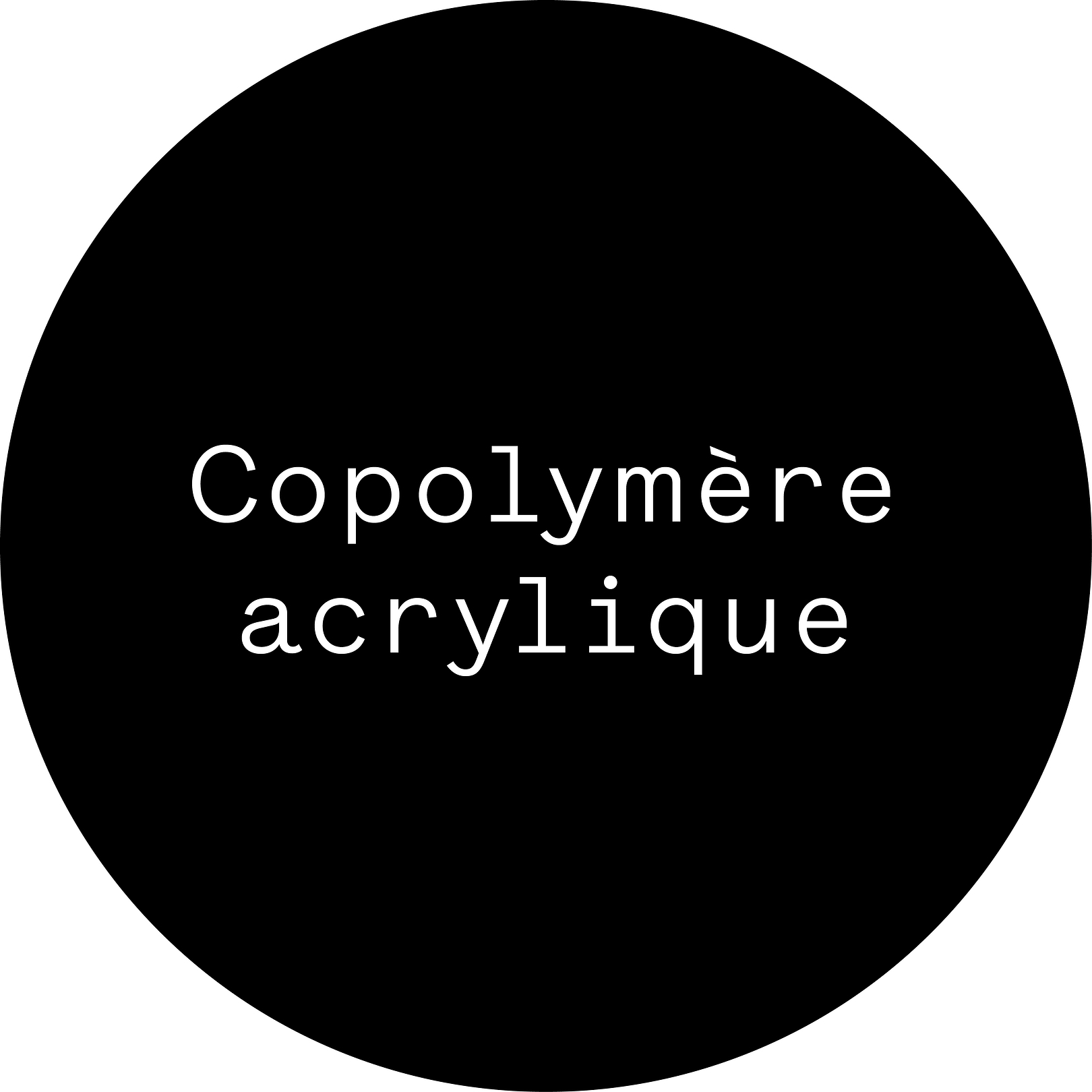Copolymère d'acide acrylique.