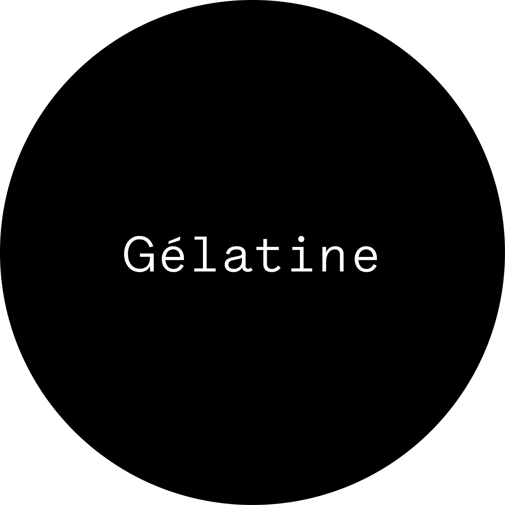 Fiche d'identité : Gélatine.