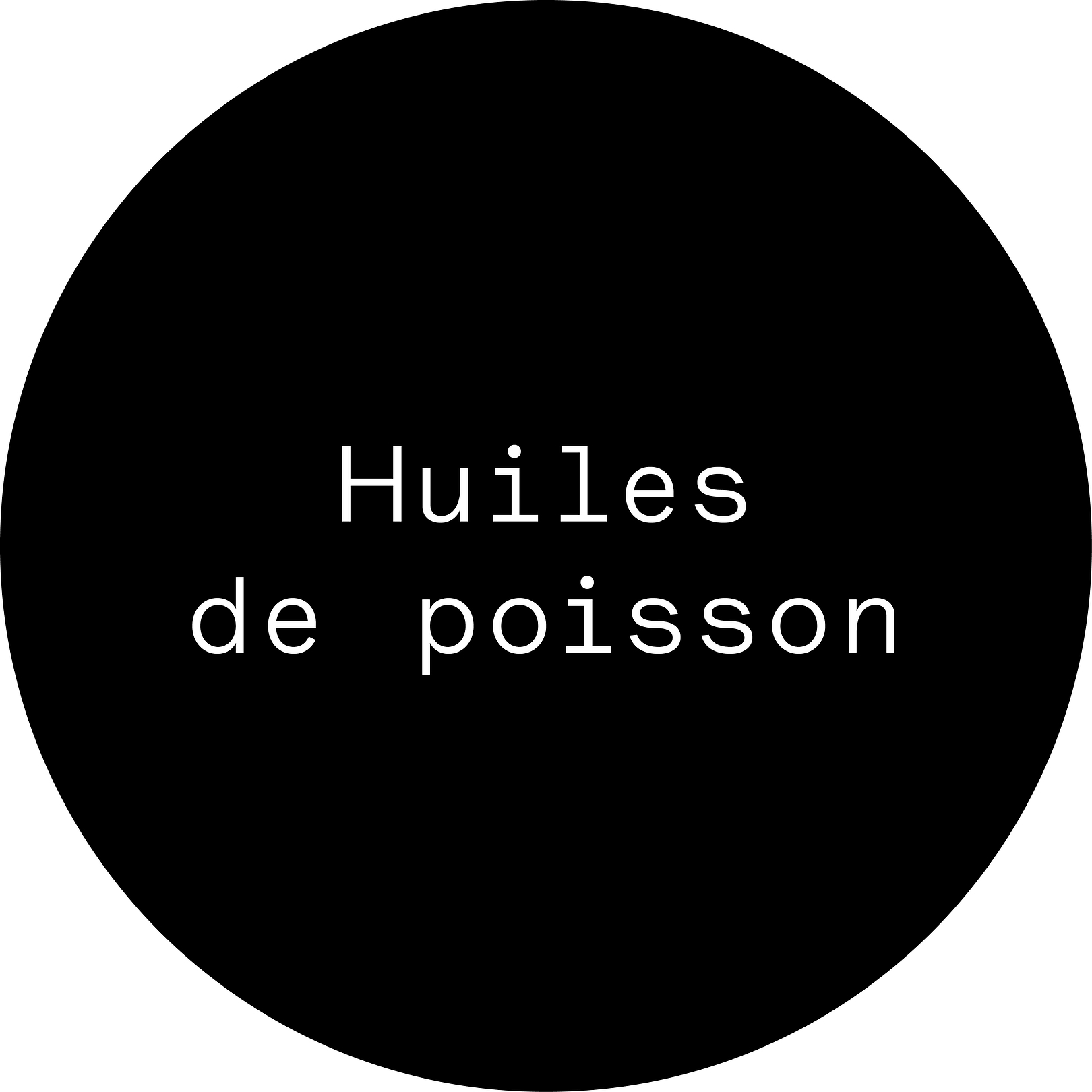 Huiles de poisson.