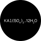 Fiche d'identité : Alun de potassium.