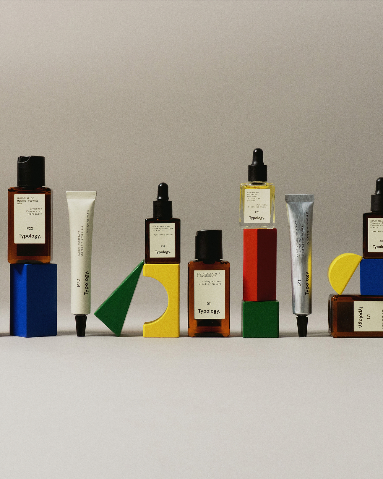Coffret Découverte Soin Visage 10 tailles d'essai — Typology