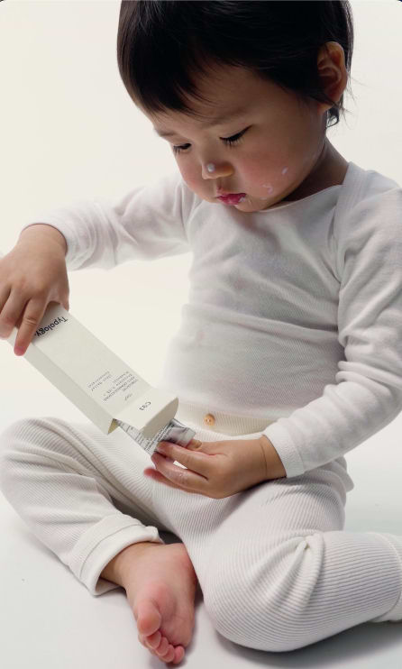 Soleil et peau de bébé.