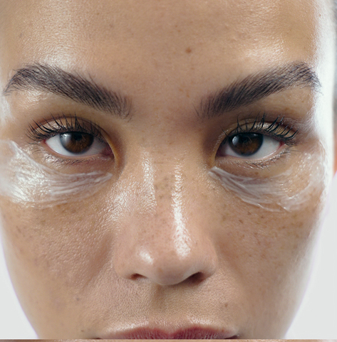 Particularités de la peau du contour des yeux.