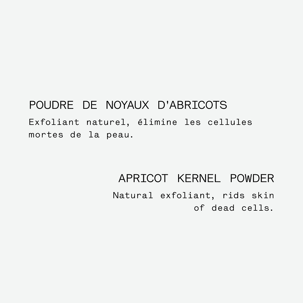Ingrédient Poudre noyaux abricot