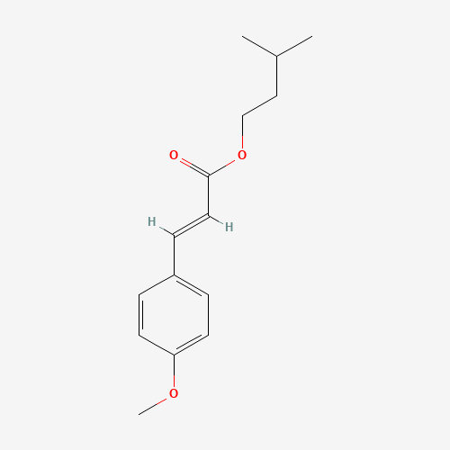 Structure chimique de l'amiloxate.