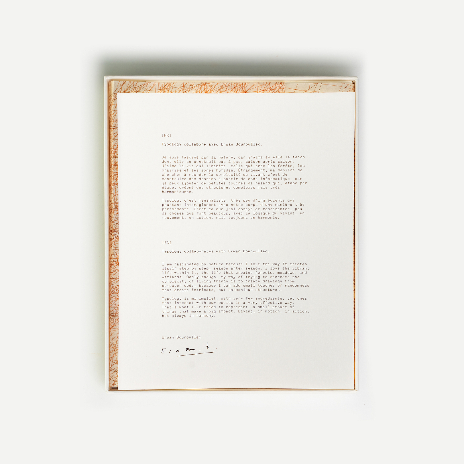 Coffret Cadeau Soins Essentiels — Typology