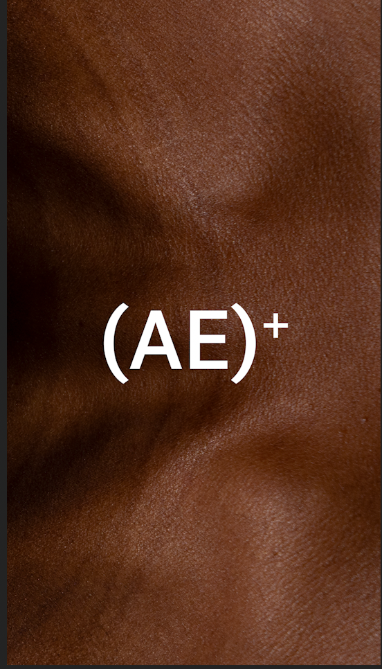 Typologie de peau AE(+).