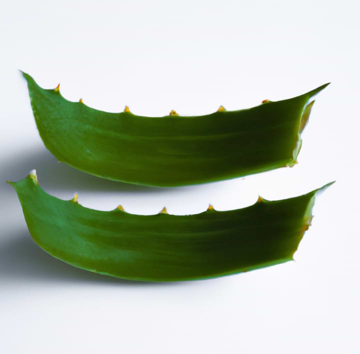 Effet cicatrisant du gel d'aloe vera.