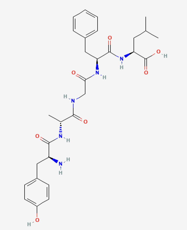 Structure chimique de la pentapeptide-18.