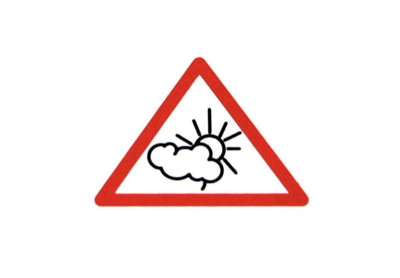 Pictogramme indiquant qu'un médicament est photosensibilisant.