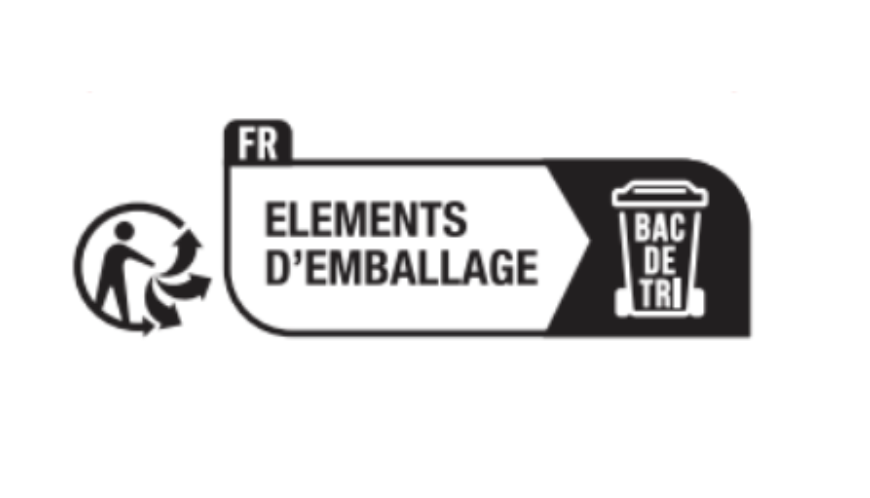 <h3>Le logo de recyclage