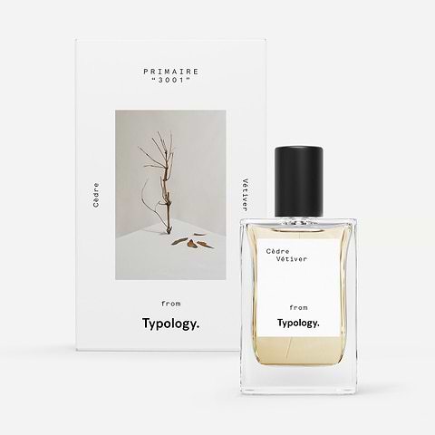 Parfum aux notes de cèdre et de vétiver de 30ml de face