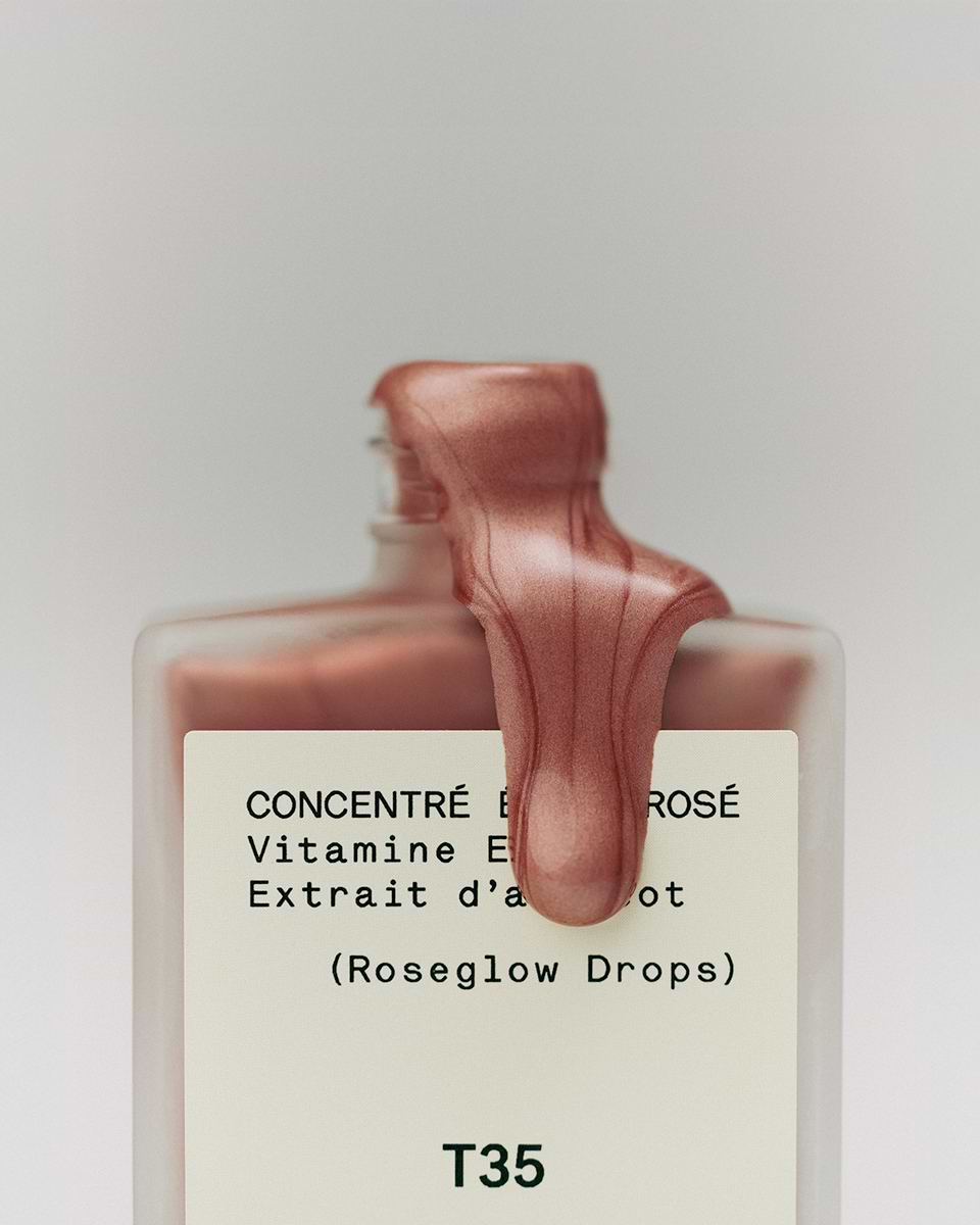 Roseglow Drops T35 — Typology