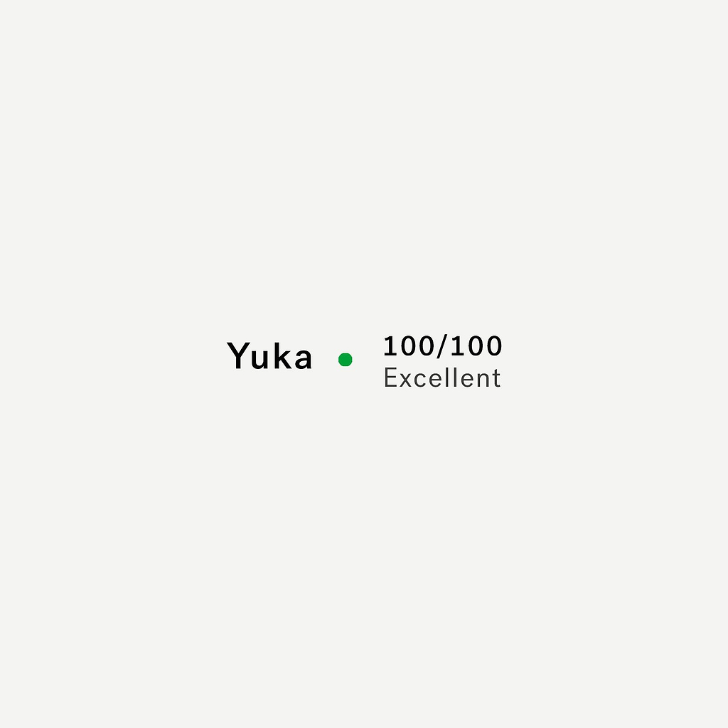 Note yuka de 100/100 du gel d'aloe vera