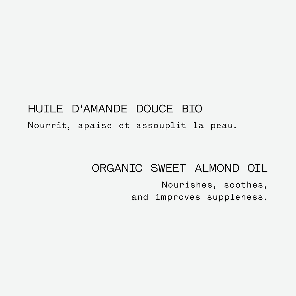 Ingrédient Huile amande douce