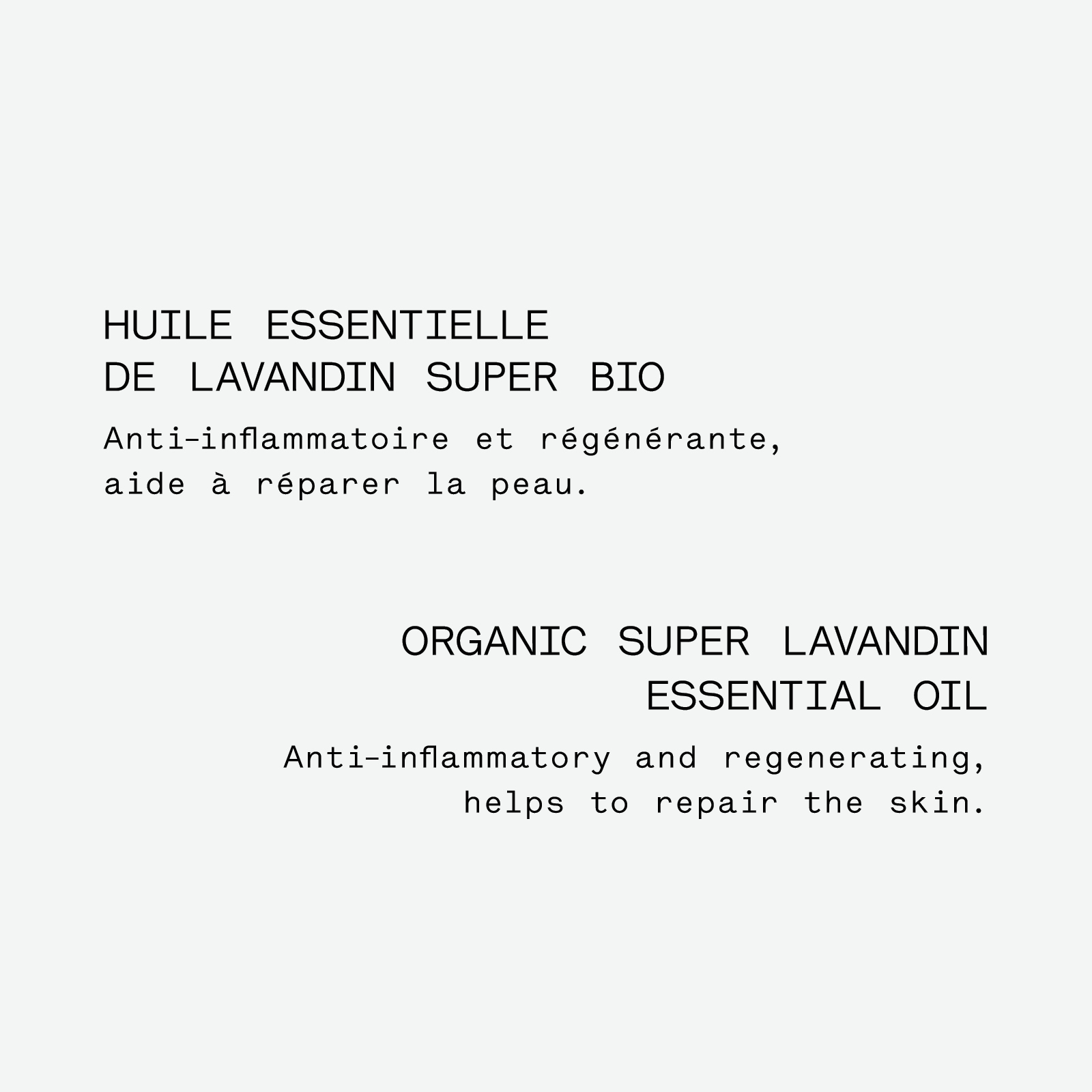Ingrédient Lavandin super